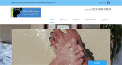 Desktop Screenshot of desmoinesfootcare.com